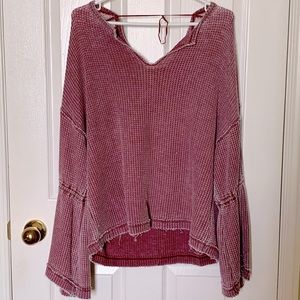 Free People / We the Free Bell Sleeve Shirt ✨